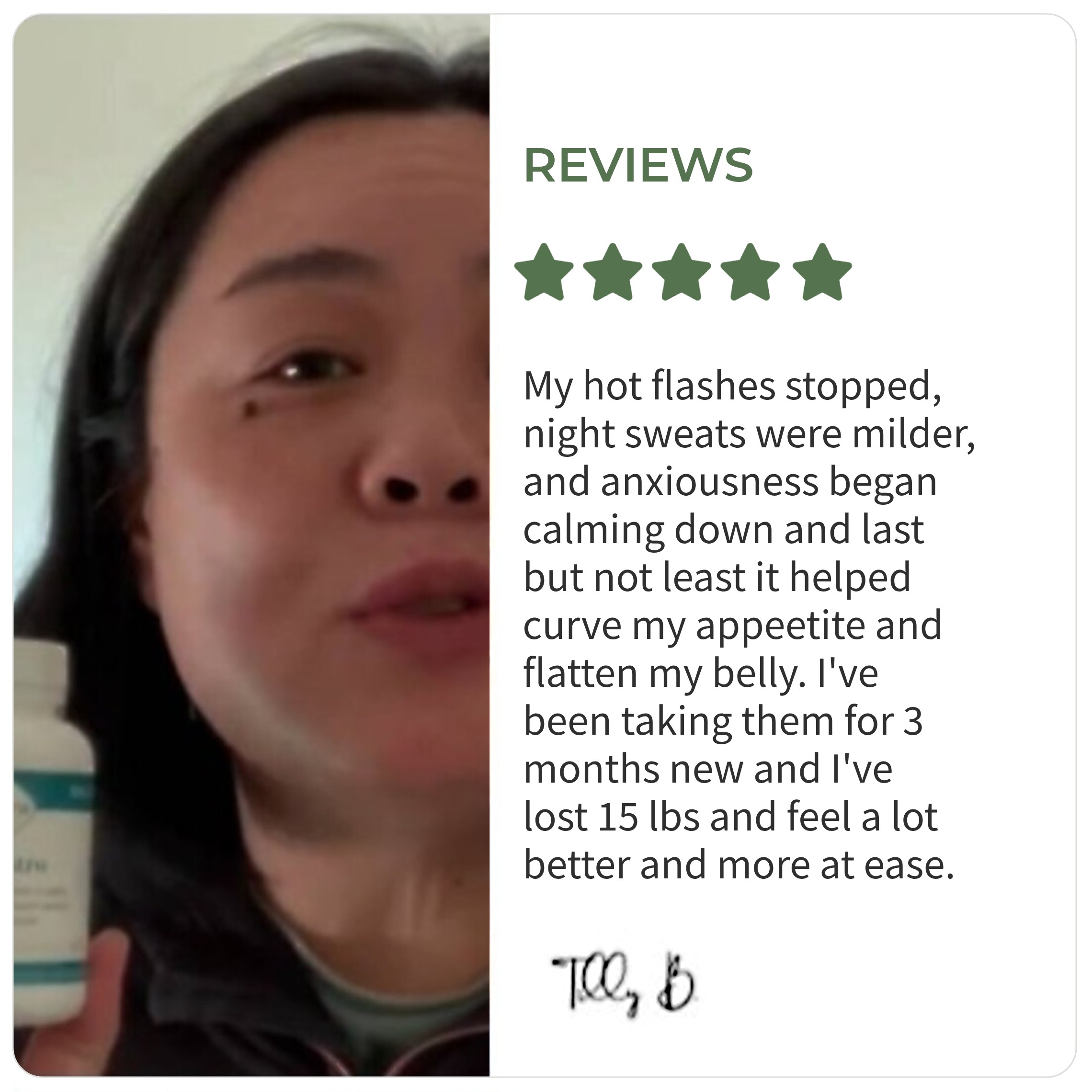 Relieve symptoms of menopause & perimenopause!