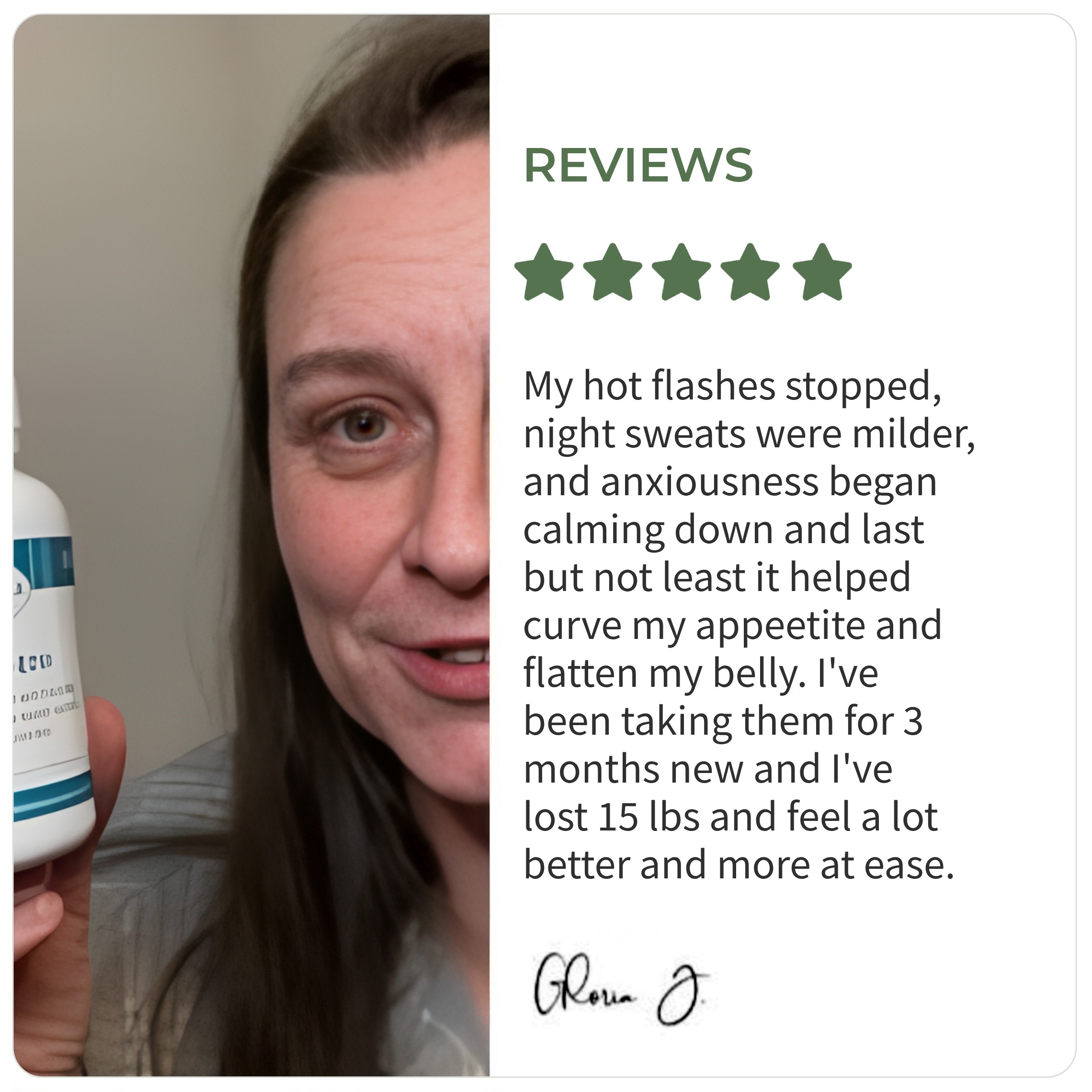 Relieve symptoms of menopause & perimenopause!