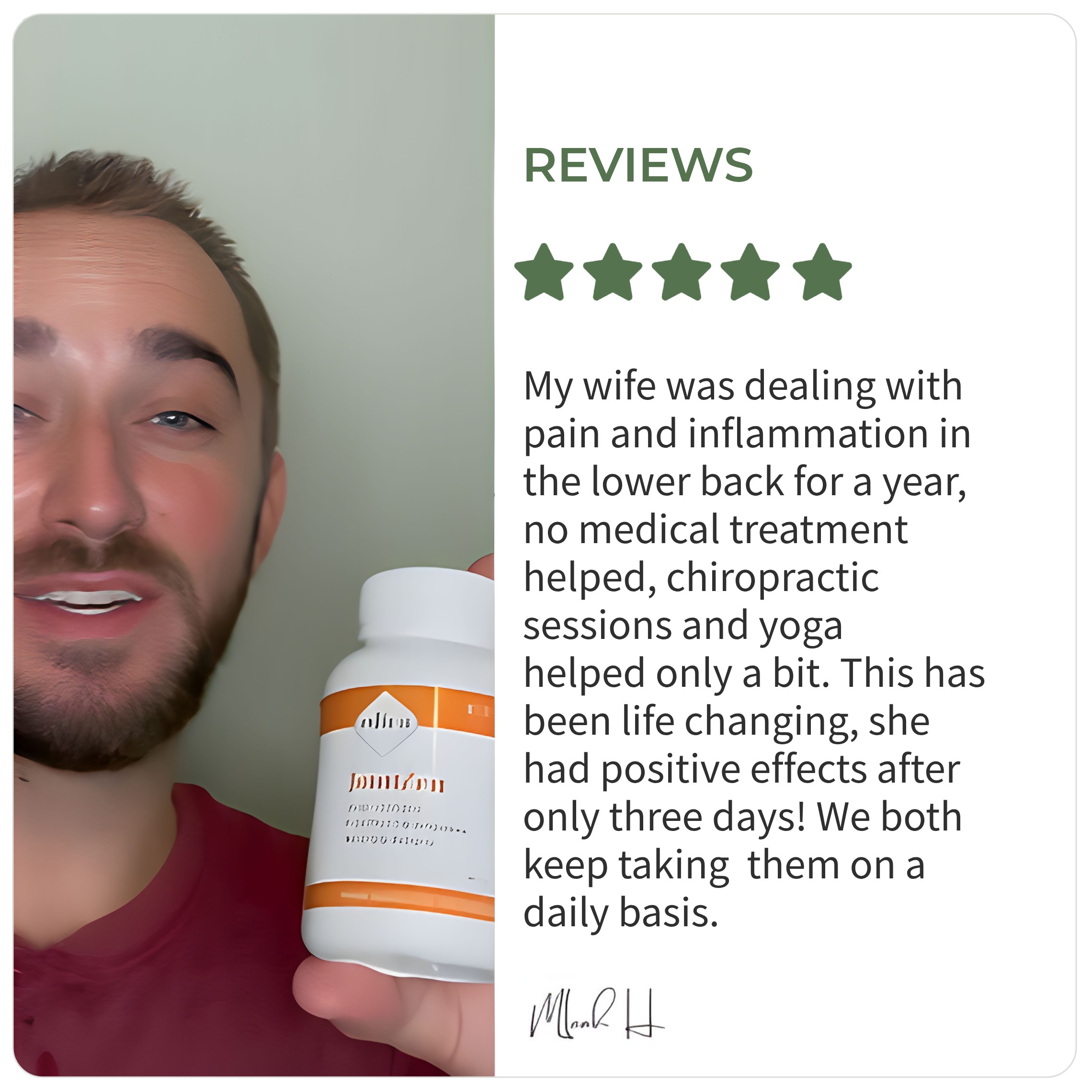 Joint Pain Relief Supplement